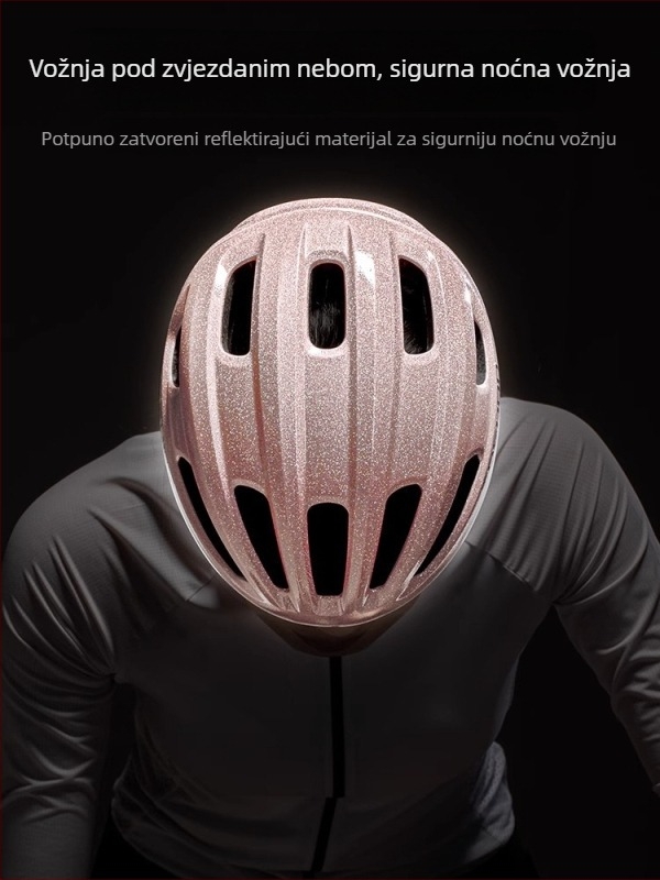 TOSUOD kaciga za biciklizam, sklopiva, monolitno oblikovana, PC ovojnica + EPS pjena, unisex odrasli