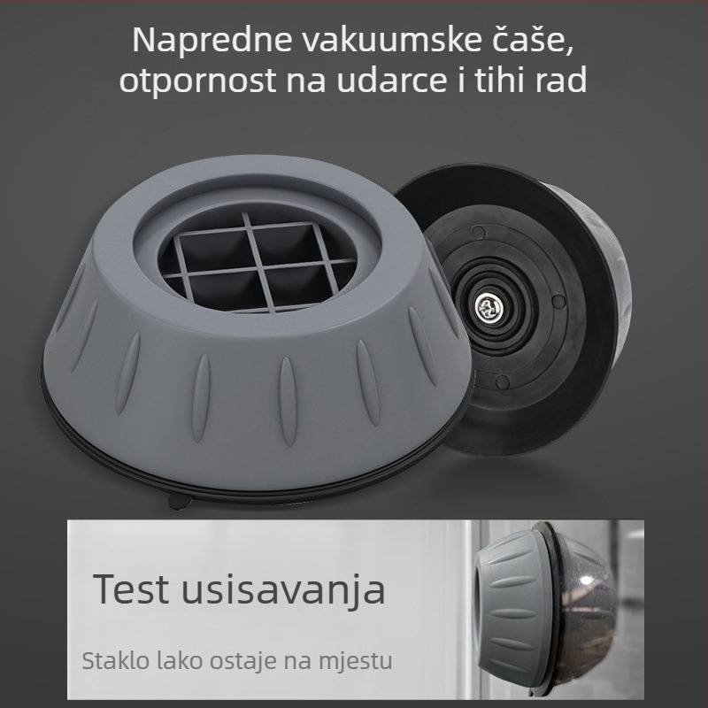 Podnožna podloga za perilicu rublja – protuklizna, protishok, podizanje visine za kućanske aparate