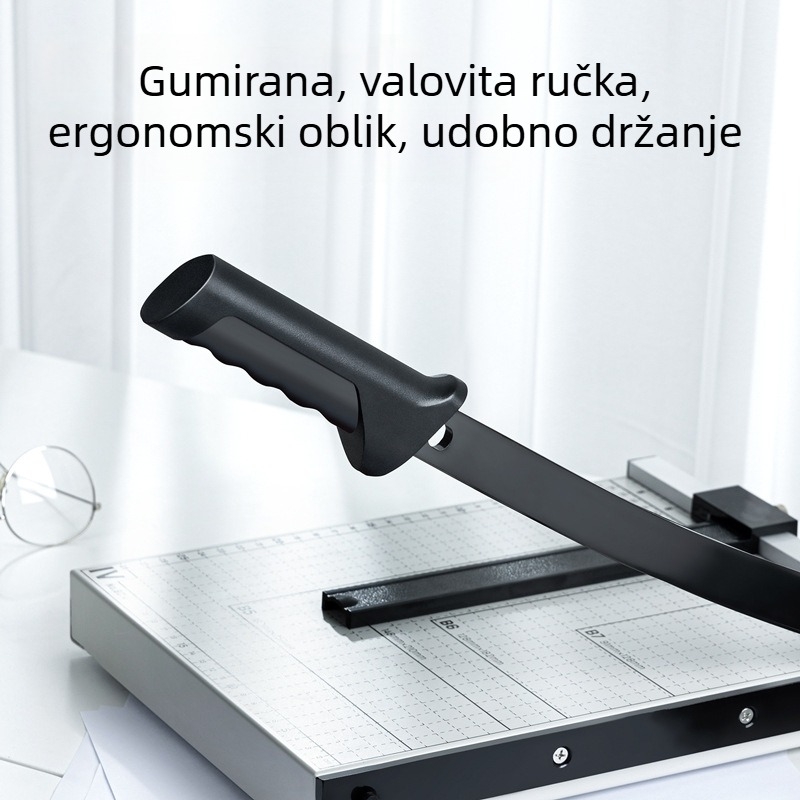 Deli 8014 Metalni rezač papira – Ručni, A4, Kapacitet 8 listova