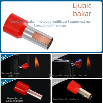 Cijevnog tipa terminal blok, 1-polni, EN gol terminal, Fengyu Electric