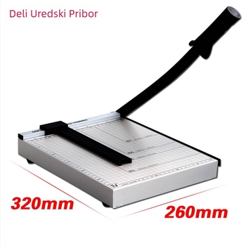 Deli 8014 metalni rezač papira, model 8014, za precizno rezanje