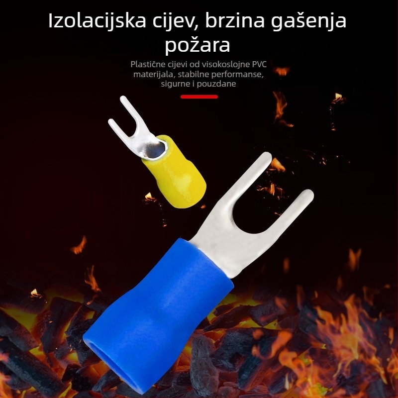 SV set terminala s kutijom – tip vilica, predizolirani crimp terminali, za profesionalnu upotrebu