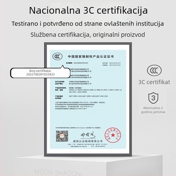 Pametna utičnica s timerom, automatsko isključivanje, kontrola vremena za EV punjenje, 24-satni ciklus • Marka: voampere • CCC certificirano • Funkcija tajmera