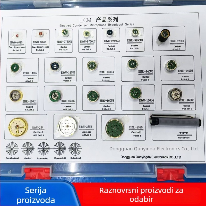 Qunyinda EBMU-25A Jednosmjernа kapsula mikrofona za prijenos uživo