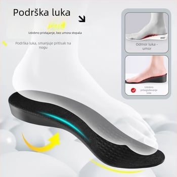 PU ulošci za povećanje visine, upijaju znoj, unisex, za tenisice, kožne cipele, čizme i svakodnevnu obuću