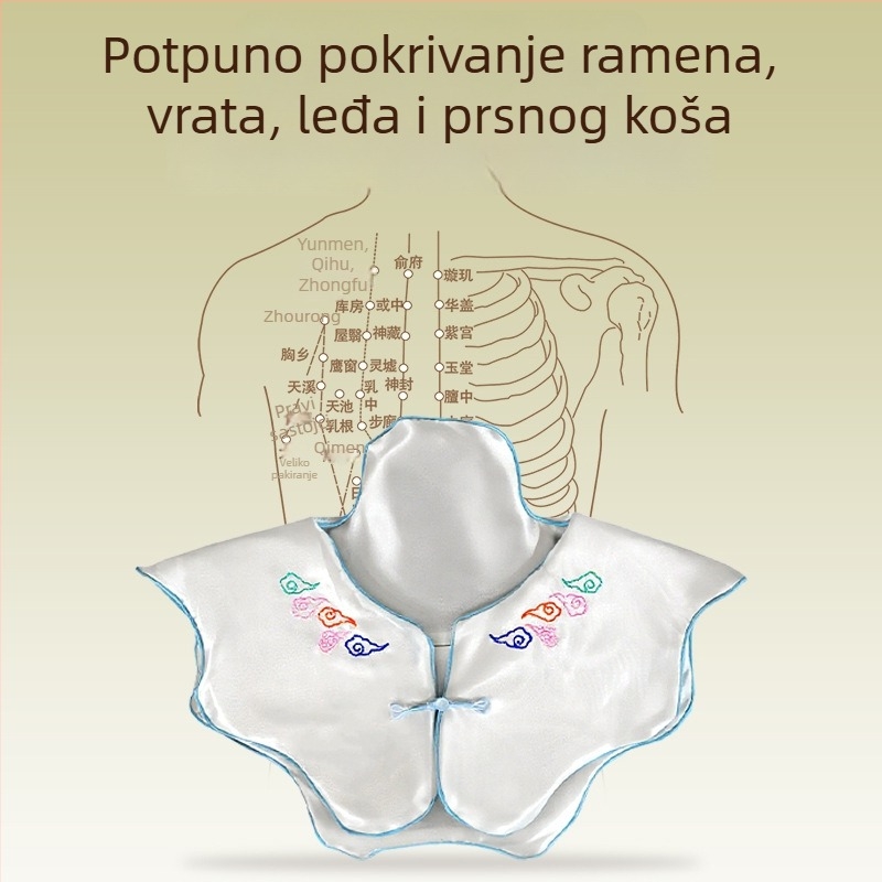 Ai Chuang električni grijaći zaštitnik ramena i vrata s Mugwortom za zdravstveni masažni tretman