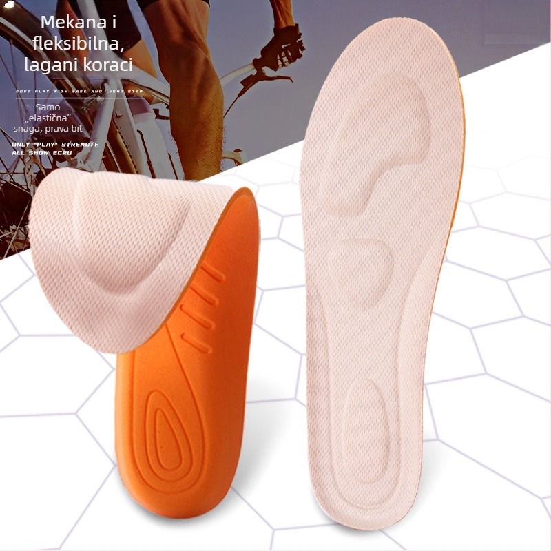 Uložak za obuću 2102 – masaža, prozračan, upija znoj, cijeli ulošak, Materijal: Dali cotton breathable mesh