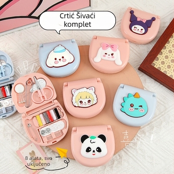 Šiva kutija – prijenosna, kompaktna, sladak stil; marka: Tibei; 500 kom./paket; težina približno 42,2 g; pakiranje: Opp vrećica