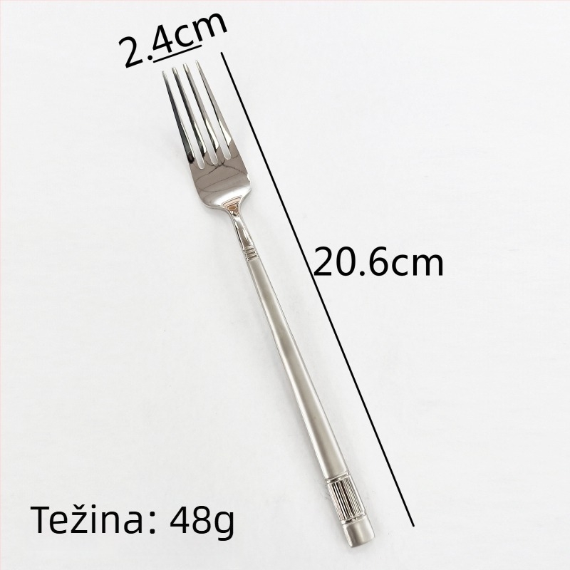 Žlica od nehrđajućeg čelika, moderni minimalistički dizajn, ogledno-poliran završni sloj, mogućnost prilagodbe