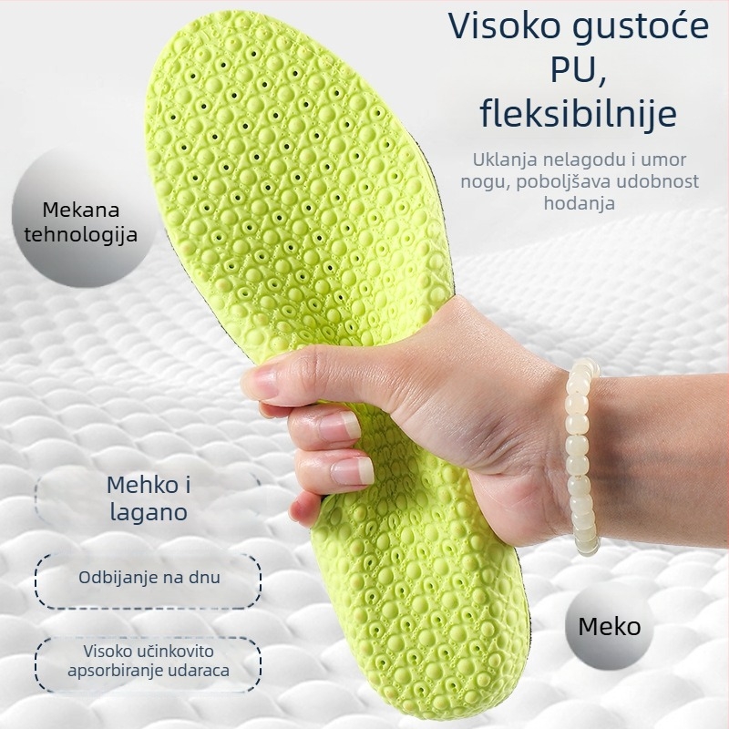 PU ulošak za podizanje s masažom, prozračan, upija vlagu, apsorpcija udaraca