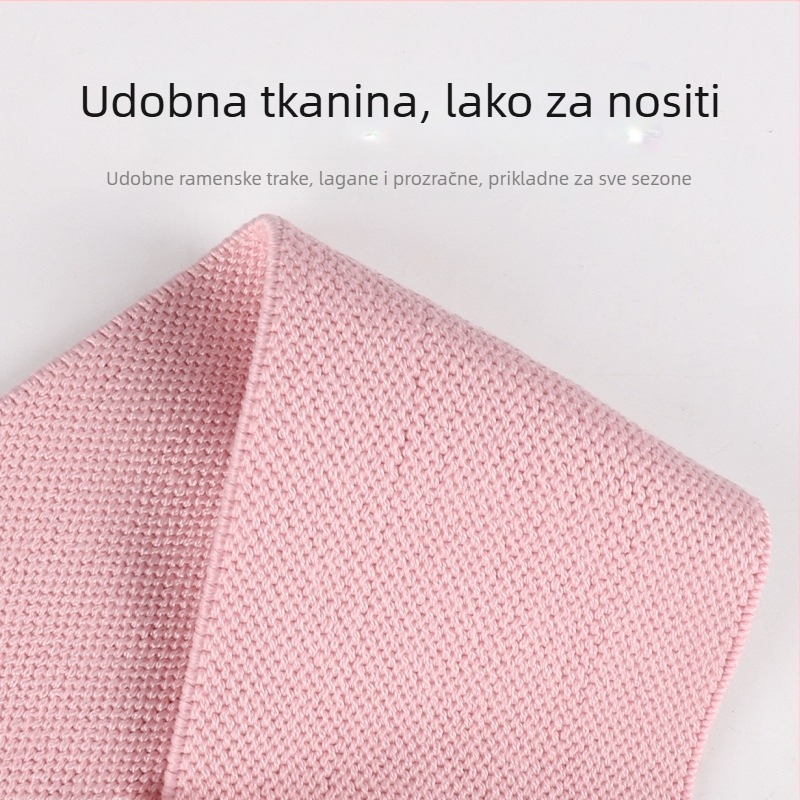 Prošireni nadogradni pojas za korekciju držanja s otvorenim leđima i elastičnim trakama, podrška prsima i uspravna postura