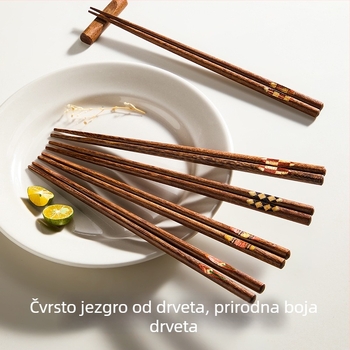 Millet drvene štapiće za jelo, drvo pilećeg krila, vrhunski japanski stil, kreativni dizajn, protuklizni vrh, tisak logotipa, CX2502281