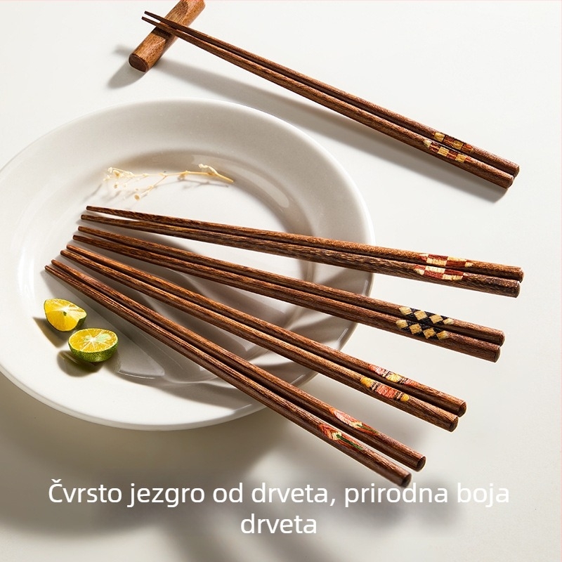 Millet drvene štapiće za jelo, drvo pilećeg krila, vrhunski japanski stil, kreativni dizajn, protuklizni vrh, tisak logotipa, CX2502281