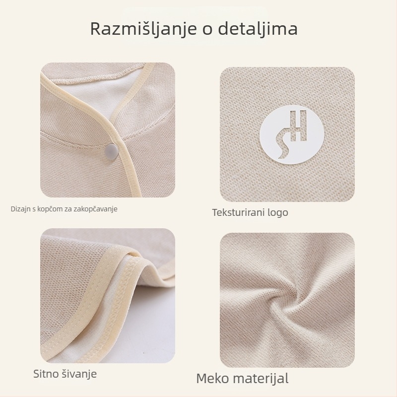 Postporođajni šal za žene - zagrijavanje ramena i vrata, Aerogel materijal, warp knitting, Leisure wind, srednja duljina