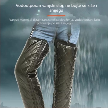 Zagrijavajuće navlake za koljena i gležnjeve za električne motocikle – jesen/zima, zaštita od vjetra za koljena i noge, unisex