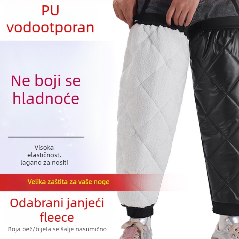 Zagrijavajuće navlake za koljena i gležnjeve za električne motocikle – jesen/zima, zaštita od vjetra za koljena i noge, unisex