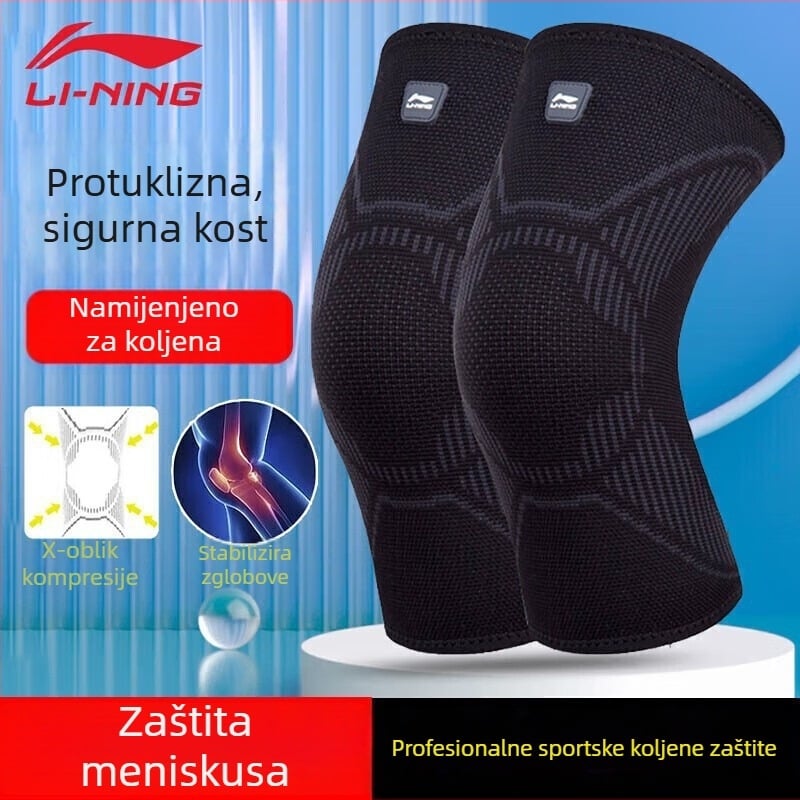Li-Ning zaštita za koljeno za muškarce i žene, zaštita meniskusa za košarku i trčanje, jedno pakiranje, veličina XL, model 851-1