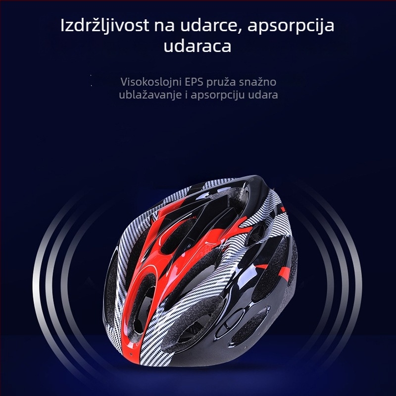 Kaciga za planinski bicikl, unisex, EPS+PC, Star road, za odrasle