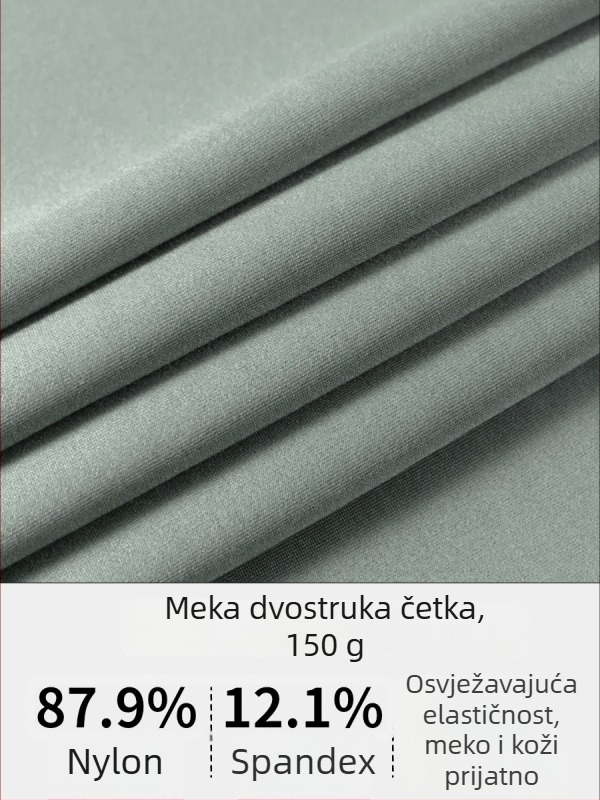 Ženska joga majica kratkih rukava, prozračna i brzo sušeća, Cloud Sense Pro tkanina, 87,9% najlon, 12,1% spandeks, uski kroj