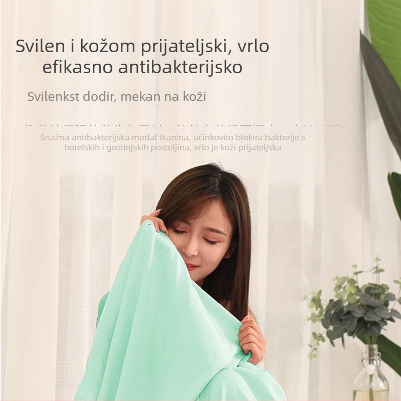 Explorer modalni liner za vreću za spavanje, stil omotnice, za odrasle, 410 g