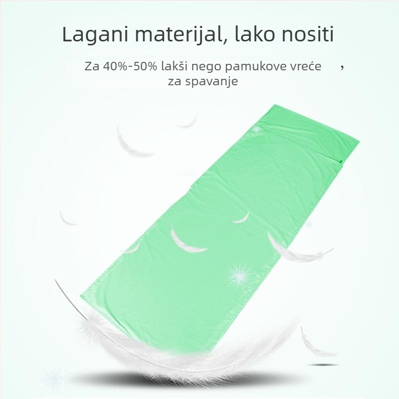 Explorer modalni liner za vreću za spavanje, stil omotnice, za odrasle, 410 g