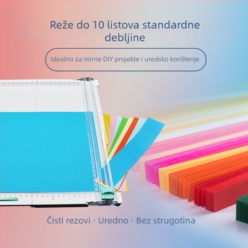 A4 rezač papira, klizni tip, model 861, ABS materijal, za rezanje