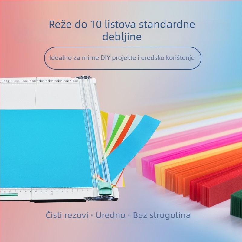 A4 rezač papira, klizni tip, model 861, ABS materijal, za rezanje