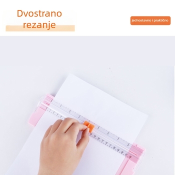 Klizni rezač papira, kompaktan i prijenosni, ABS konstrukcija, model 857A5, maksimalno rezanje A4