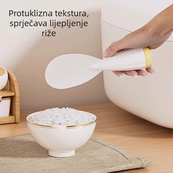 Žlica za rižu – Mingtong, PP materijal, moderna jednostavnost, poliran završetak, za odrasle