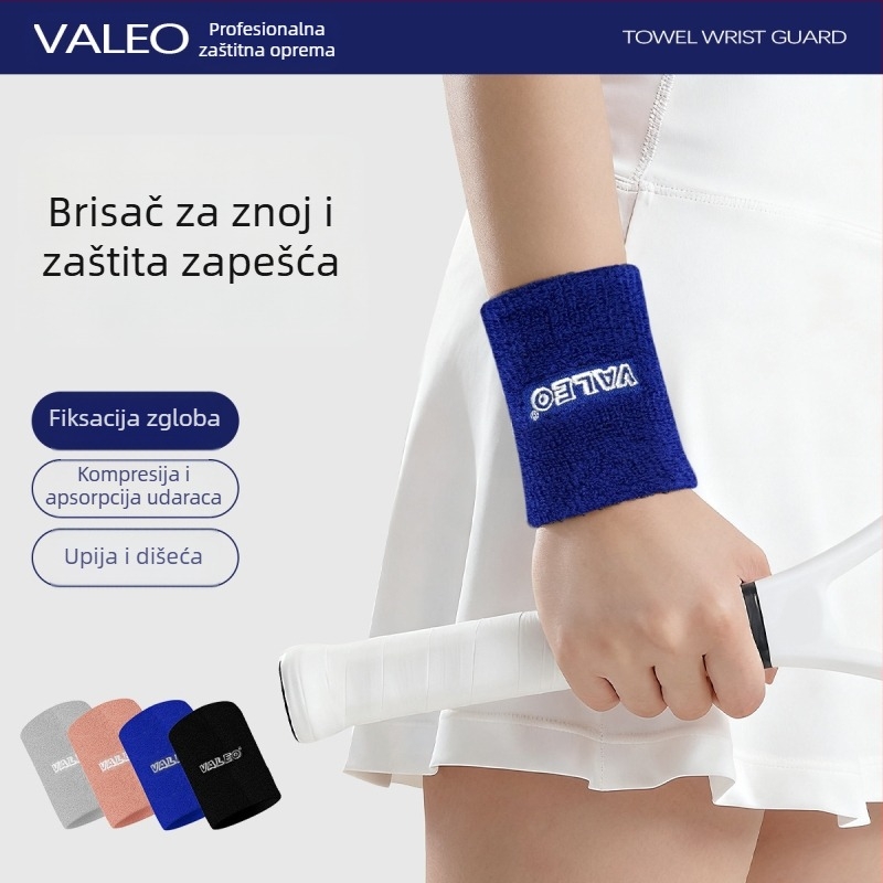Valeo HW001 – Zaštitnik zapešća za badminton – Najlon, prozračan i upija znoj