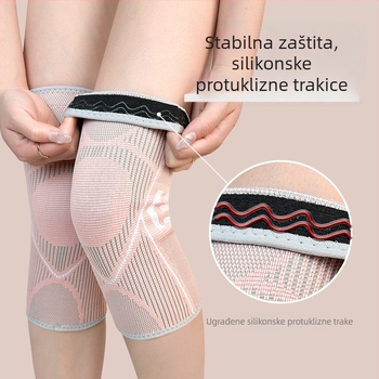 Štitnici za koljena za sport - Nylon, visoka elastičnost, protuklizni, prozračni, apsorbiraju znoj