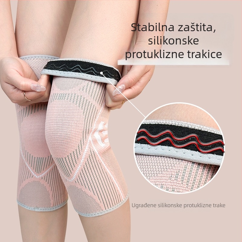 Štitnici za koljena za sport - Nylon, visoka elastičnost, protuklizni, prozračni, apsorbiraju znoj