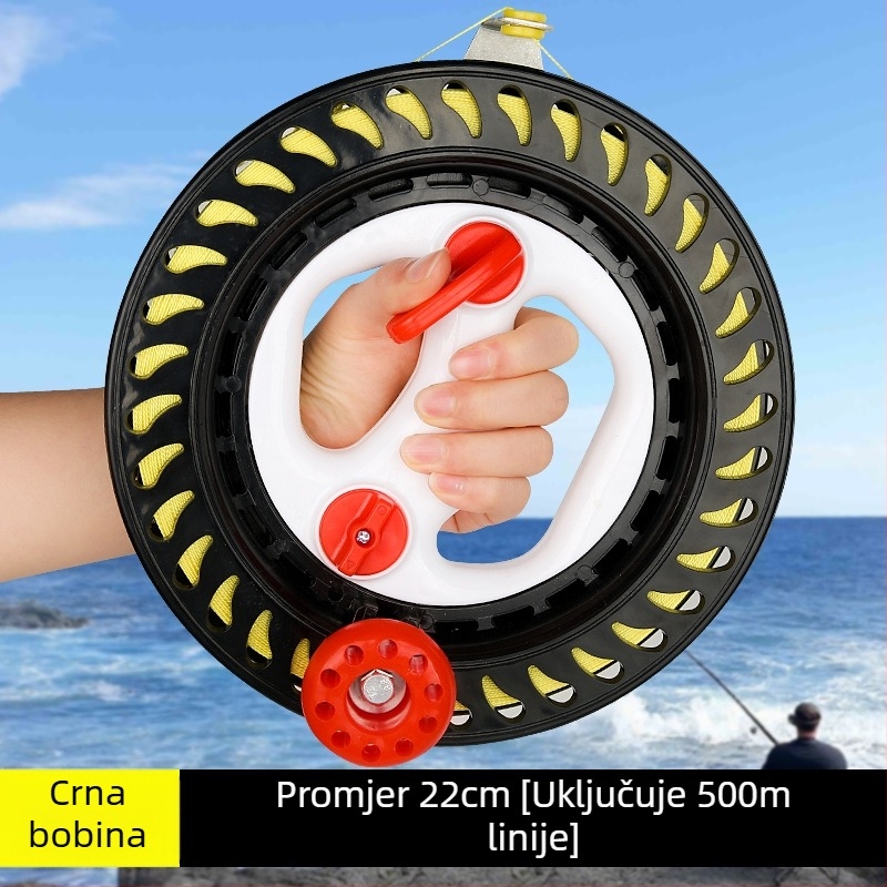 Mulinica za morski ribolov - plastično kućište, plastični okvir, mehanička izrada, marka Xiaoyao Jin, Specifikacija 500