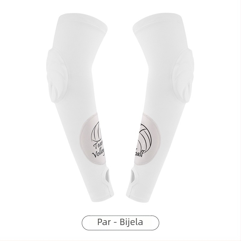 Lakatni štitnici za odbojku, dvostrano mekani sintetički pamuk, zaštita lakta za odrasle