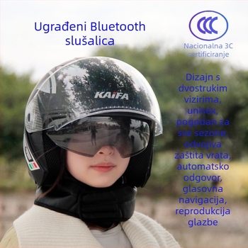 Kaciga za električni automobil, ABS, 3/4 stil, 3C certificirano, univerzalno za sve sezone