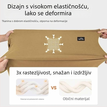 Spavaći vreća u obliku omotnice, 100% poliesterska tkanina i podstava, težina 500 g, za odrasle, pogodna za hotel, kampiranje, dnevni boravak i ured.