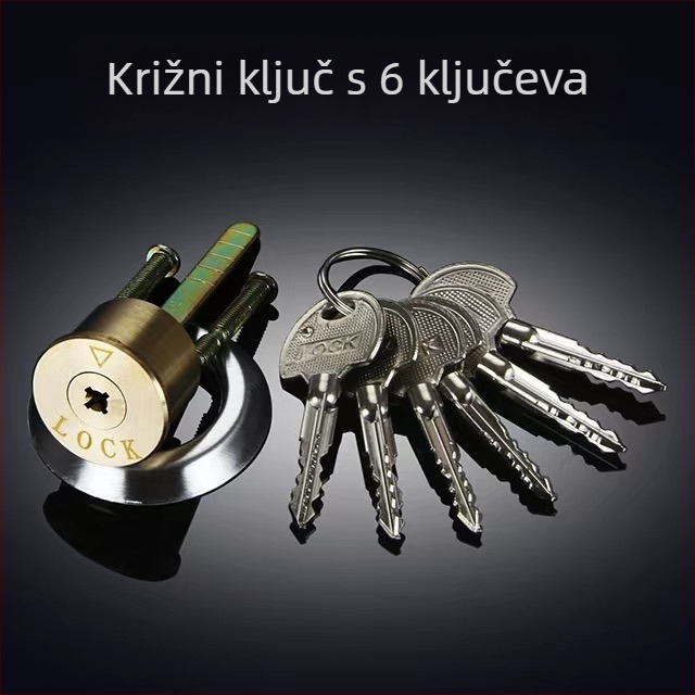 Brava za vrata od bakra, kugličnog tipa, model 9219, američki stil