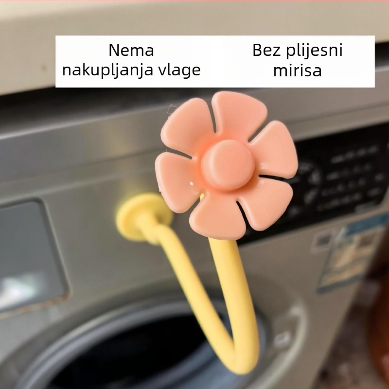 Podržač vrata perilice rublja - protuklizni, podesiv, pokretni, bez montaže, plastični