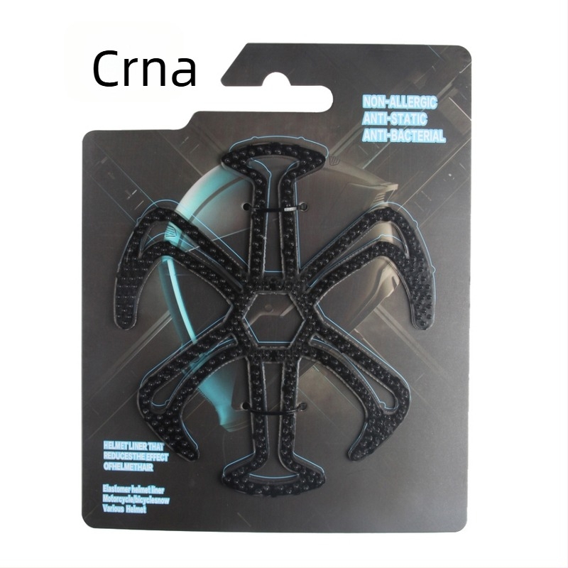 Unutarnja navlaka kacige za bicikl – prozračna silikon podloga za masažu glave, DRCK HROS, unisex, jednobojna, s otisnutim logom