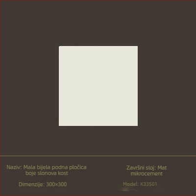 Glazirana pločica za unutarnje zidove, površina s nježno svijetlećim sjajem, stil tiho vjetra, porcelinska pločica, model 6620-72