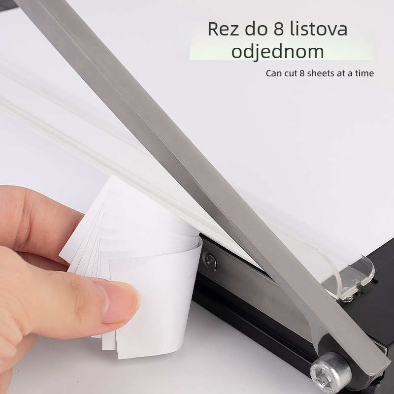 3-u-1 rezač papira – giljotinski rezač ZEQUAN, model 862-3, šifra proizvoda 862-3, plastika