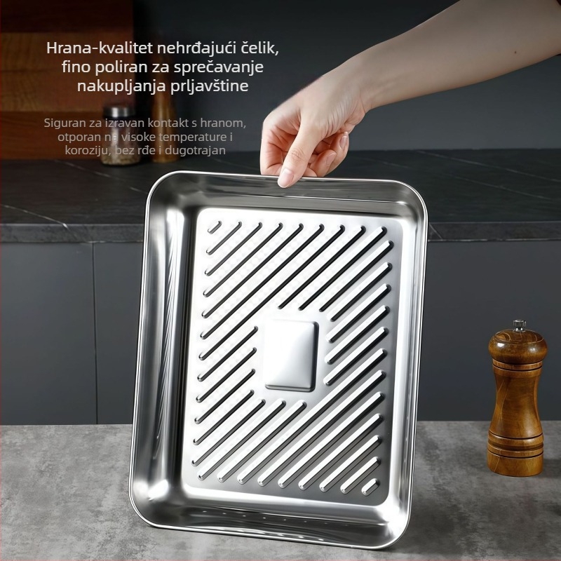 Posuda od nehrđajućeg čelika za knedle – kineski stil, skladištenje hrane visoke kvalitete, ispis logotipa po narudžbi, prilagođena obrada