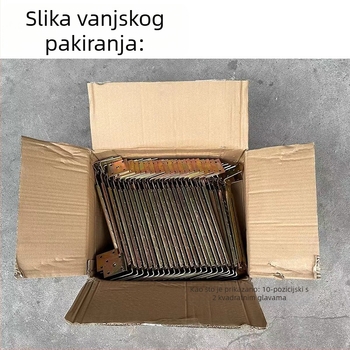 Teleskopska visinska vučna šipka za medicinske krevete i crtaće stolove, od željeza, otisak i elektroplatiranje