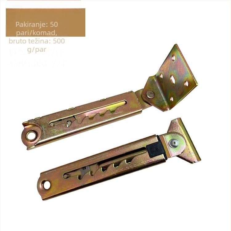 Teleskopska visinska vučna šipka za medicinske krevete i crtaće stolove, od željeza, otisak i elektroplatiranje