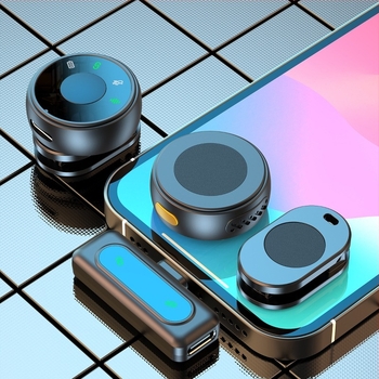 Lapel mikrofon za prijenos uživo, model J8, ugrađena baterija, frekvencijski raspon 20 Hz–20 kHz, SNR ≥75 dB, Bluetooth 5.2, ABS kućište