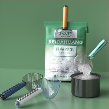 Prozirna žličica za hranu kućnih ljubimaca sa skalom, višenamjenska odmerna žličica i plastična čašica