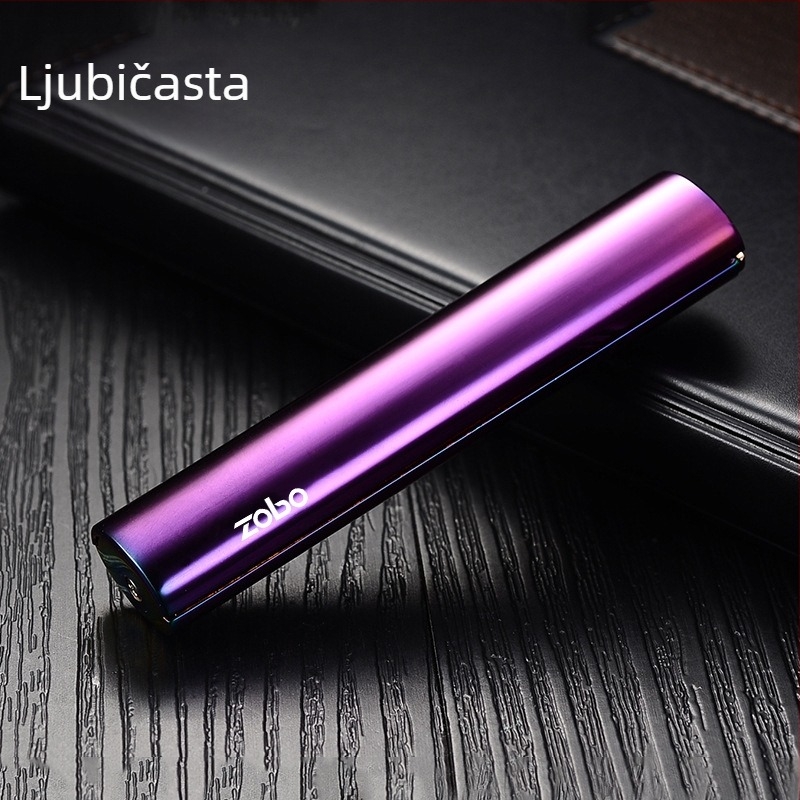 ZOBO USB punjivi metalni upaljač otporan na vjetar – unisex dar, moderan minimalistički dizajn