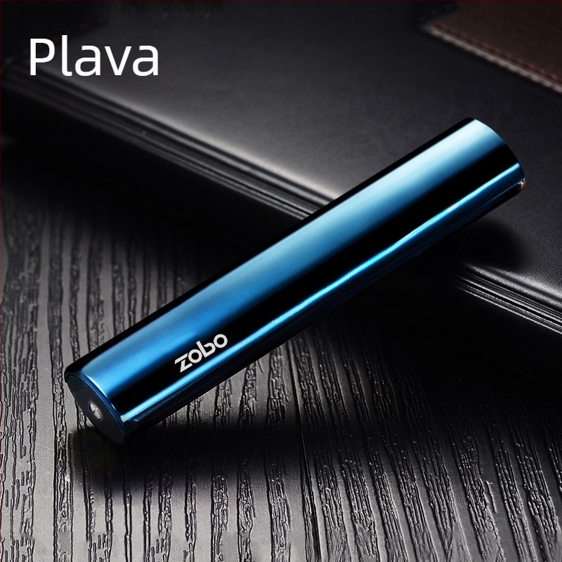 ZOBO USB punjivi metalni upaljač otporan na vjetar – unisex dar, moderan minimalistički dizajn