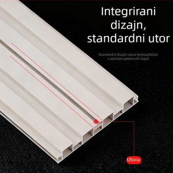 Aluminijski Kick Plate za kuhinjske ormariće, ravni moderni minimalistički stil, model Kick Plate, broj 161, brend bls/Baodisi