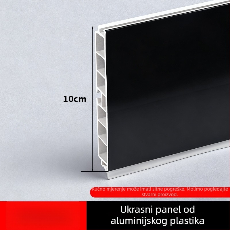 Aluminijski Kick Plate za kuhinjske ormariće, ravni moderni minimalistički stil, model Kick Plate, broj 161, brend bls/Baodisi